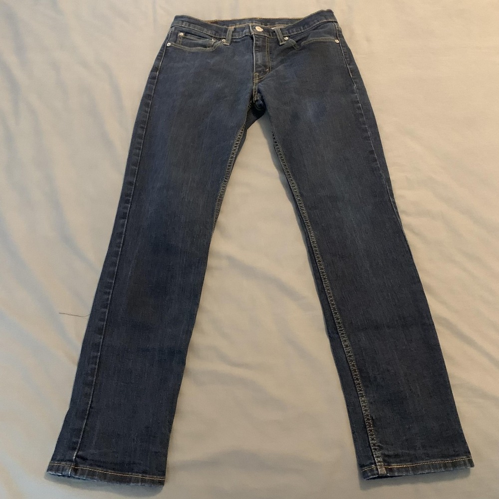 Levis 511 Jeans Mens 32x30 Blue Medium Wash‎ Slim Fit Stretch Denim Pants Casual